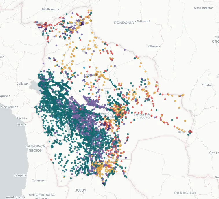 Resultados Electorales Bolivia 2025 - 3D